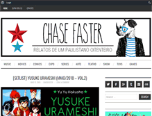 Tablet Screenshot of chasefaster.com